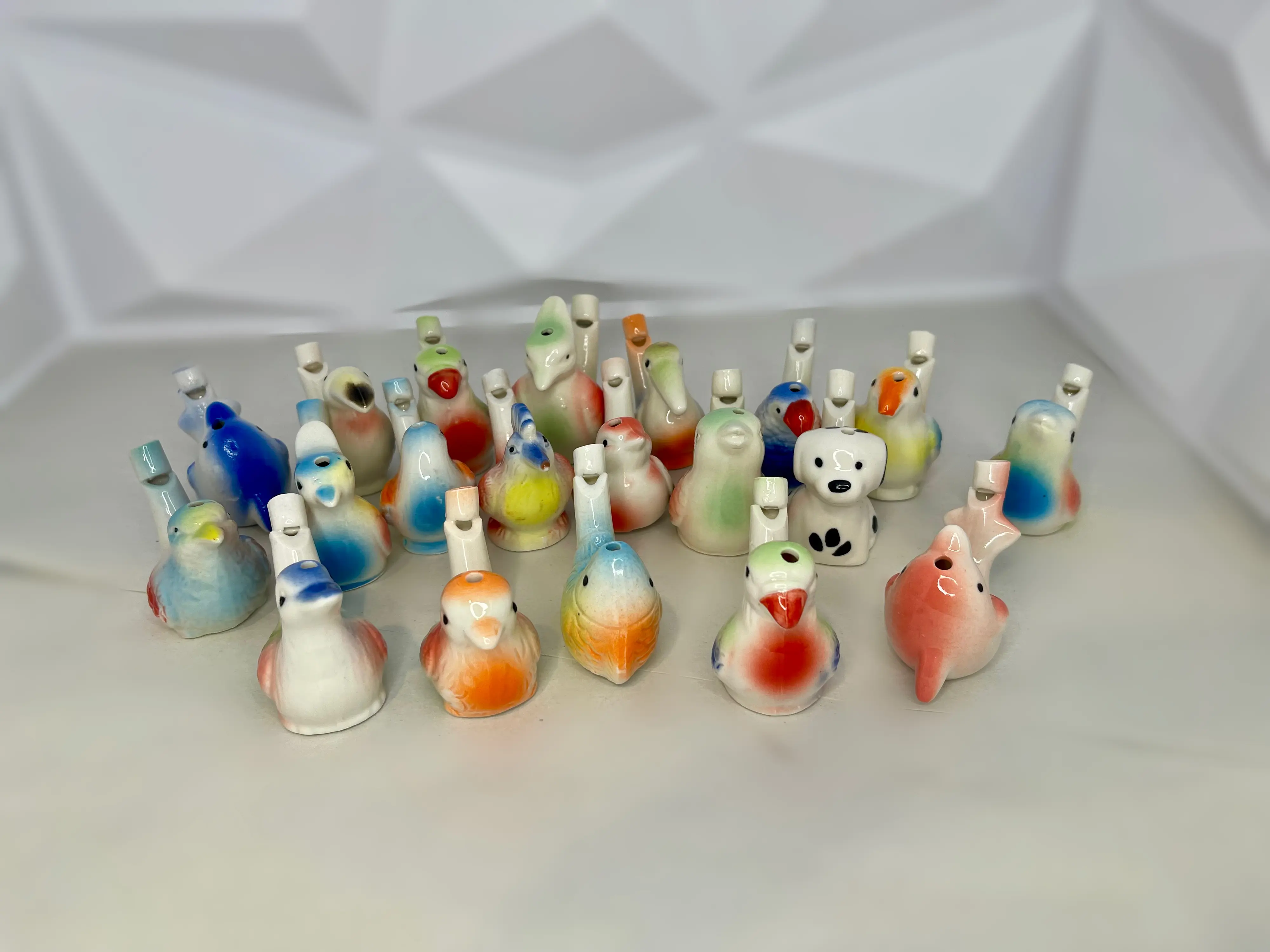 Ceramic Water Bird whistles