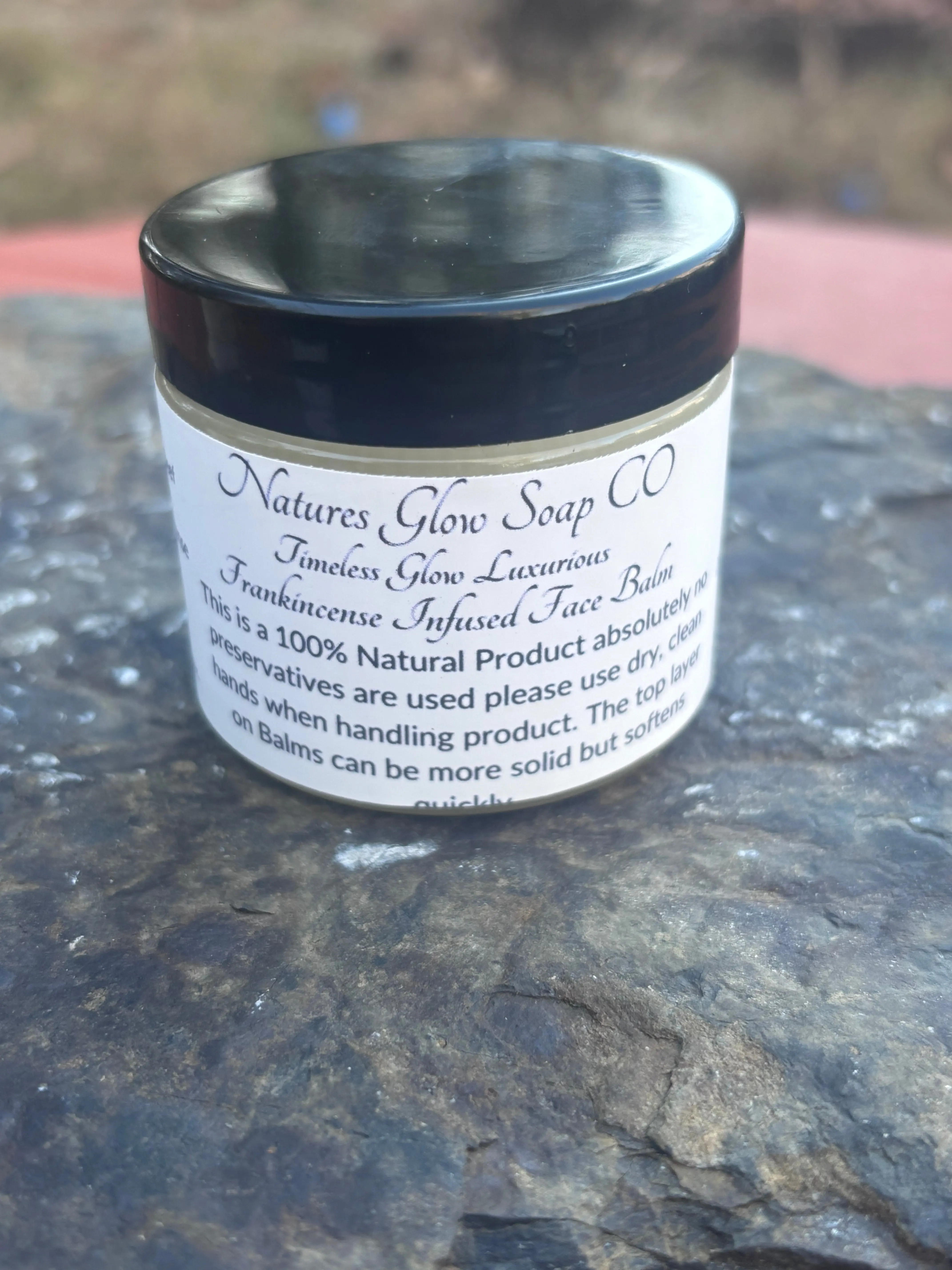 Timeless Glow Frankincense Resin Infused Face Balm for Dry/Aging Skin