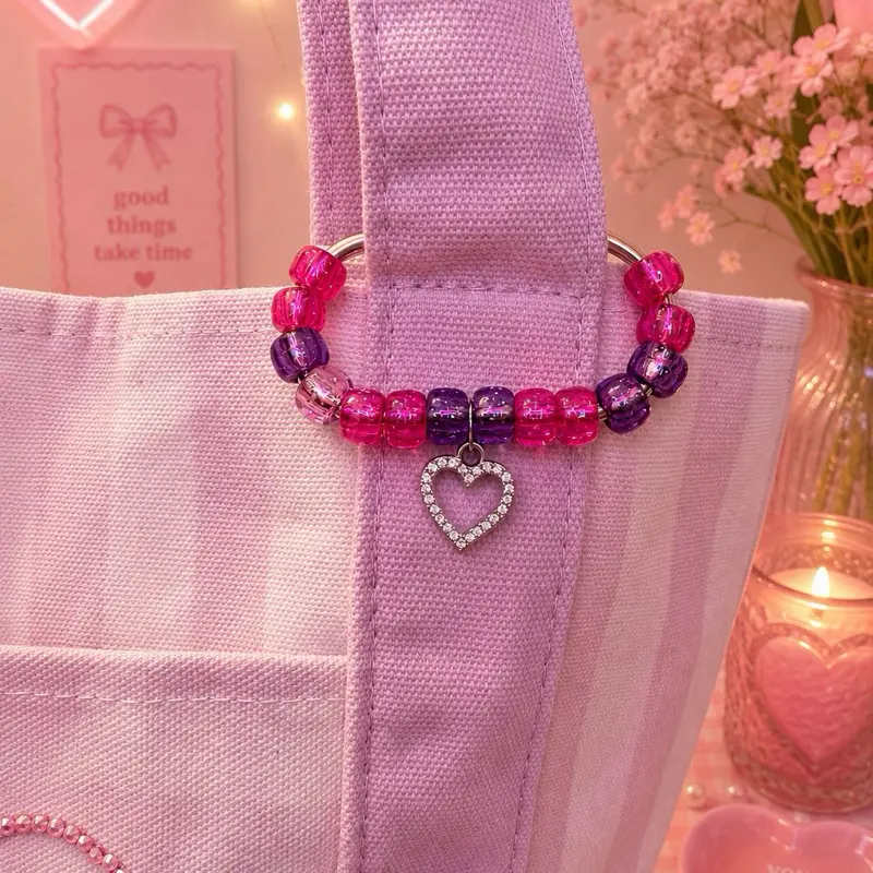 Pink & purple Charm