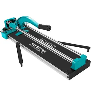 24 Inch Manual Tile Cutter With Double Rails For Precise Porcelain And Ceramic Tile Cutting, Professional Tile Cutter With Alloy Cutting Wheel, Durable Steel Frame, Non Slip Base, Easy To Use For Home Renovation Projects