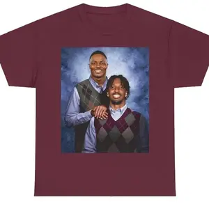 Jayden Daniels & Terry Mclaurin Washington Football T-shirt, Step Brothers Football Shirt, Commanders Football Shirt, Funny Shirt, Fan Gift Top Tshirt