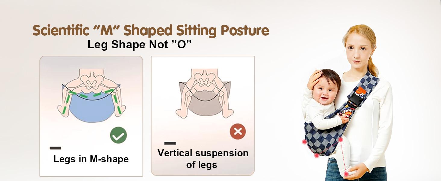 Portable Baby Sling Carrier, Lightweight Toddler Carrier, Travel Non-Slip Hip Seat Carrying 10-30lbs, Suitable for Outdoor Shopping Camping Hiking Travel Vacation Trip & Miami Beach Party, Mother's Day Gifts, Beachlife Music Festival, party beach cabana