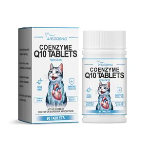 Coenzyme Tablets: A Health and Vitality Guardian  Specialized Coenzyme Q10 Supplement   to Absorb Nutrients.litter pellets, spray, litter tray, litter box, removal