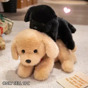 Labrador Plush Toy Stuffed Animal Special Valentine Gift Kids Birthday Present Holiday Party Decor Home Decoration Thanksgiving Mother Day