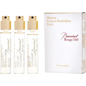 Maison Francis Kurkdjian Baccarat Rouge 540 Set-Eau De Parfum Spray 0.37 Oz Mini X 3 For Unisex
