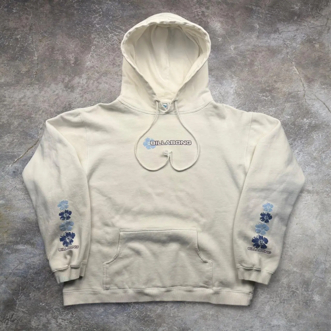 GRAIL Surf Billabong Quad Hit Floral Y2K 1990s Fit Hoodie, Hoodie for Men