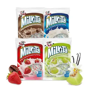 MILKITA REAL MILK CANDY RICH AND CREAMY Low-Sugar Healthy Sweets with Real Milk for Kids & Adults – Fat Free & Gluten Free Candy with Calcium for Everyday Indulgence
