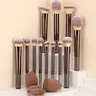 Professional Makeup Brushes Kits for Women, 15pcs/set Including Compact Brush & Sponge & Powder Puff, Aesthetic Brushes Blender Sponge Brushes, Makeup Brushes Set, Makeup Product, Soft Makeup Brushes Set, Blending Brush, Cosmetic Brush Set