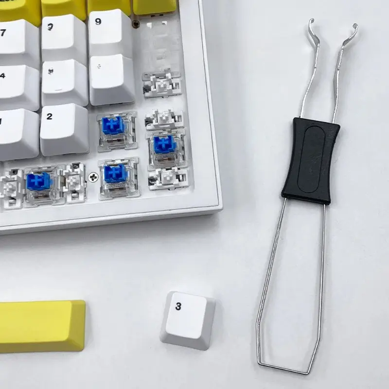 2 in 1 Keycap Switch Puller, Multipurpose Keyboard Puller for Mechanical Keyboards, Gamers, Keycap Removal Tool, Durable & Efficient Design