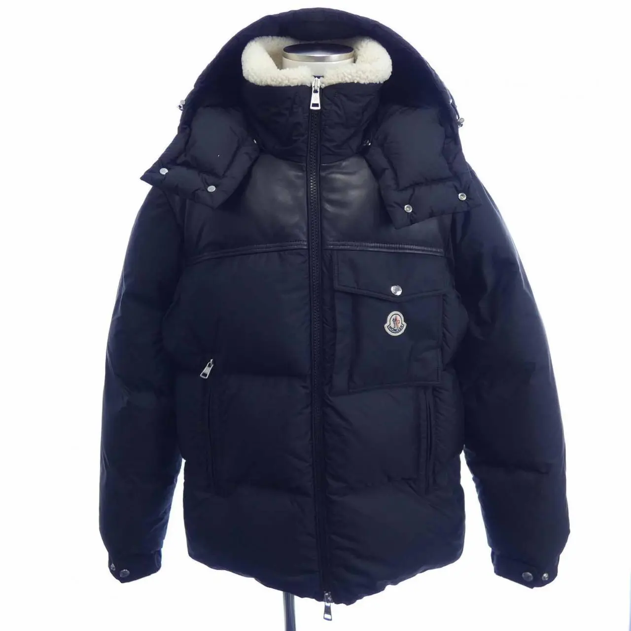 Pre-owned MONCLER Nylon Small Leather Goods BRAYE Down Jacket