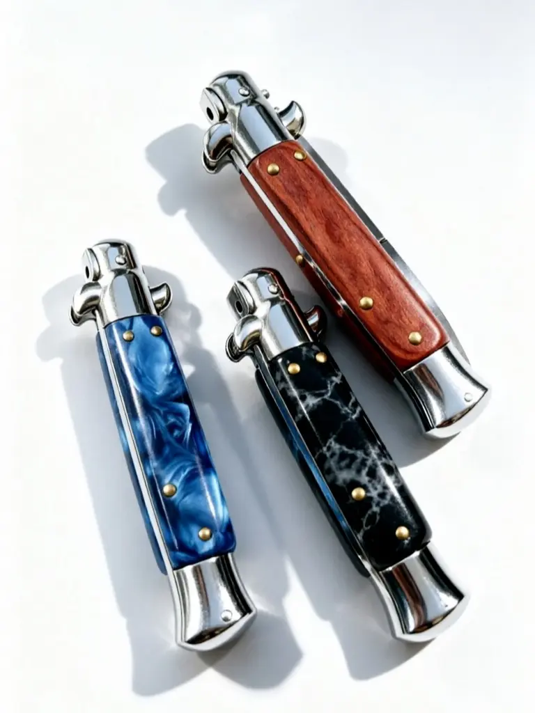 Folding Pocket Knife - Sports & Outdoor Tool for Camping, Hiking, Holiday Halloween Gift for Outdoor Enthusiasts