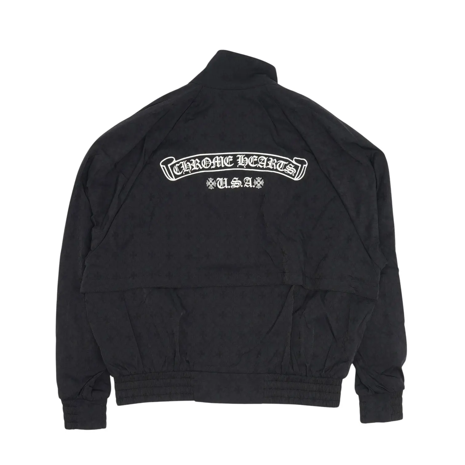 987718 Chrome Hearts Single Patch All-Over Print Windbreaker Jacket