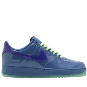 NIKE AIR FORCE 1 LOW 'PATENT LEATHER MYSTIC NAVY GRAPE ICE'