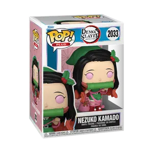 Funko Pop! Plus Demon Slayer - Nezuko Kamado (Holiday Outfit) #2033 Collectible Pop Vinyl Figure