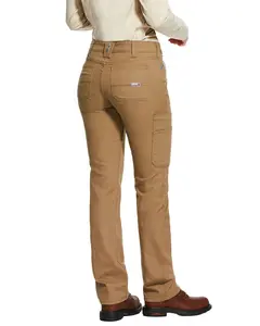 Ariat Women's Fr Duralight Stretch Canvas Straight Leg Pants - 10030254