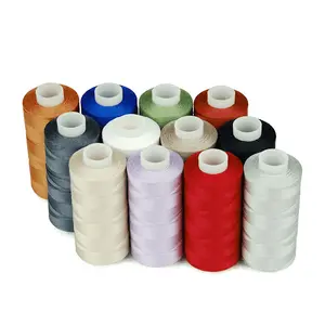 Simthread Ultra-Soft 100% Cotton Thread Set - 12-Color/550Yards - Professional Crafting Essential Superior Quality Generous Length