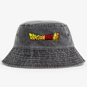 Unisex Street Vintage Bucket Hat Men Women Gift Retro Denim Fabric Washed Design Casual Outdoor Fashion Iconic Daily Wear Hat