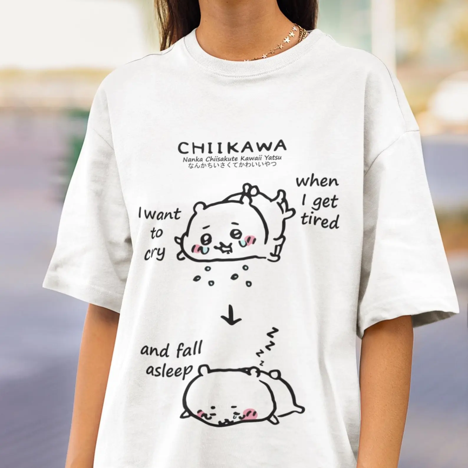 Cute Cry Shirt, Cute Japanese Anime Manga Inspired Shirt, Unisex Shirt, Birthday gift for Men Women