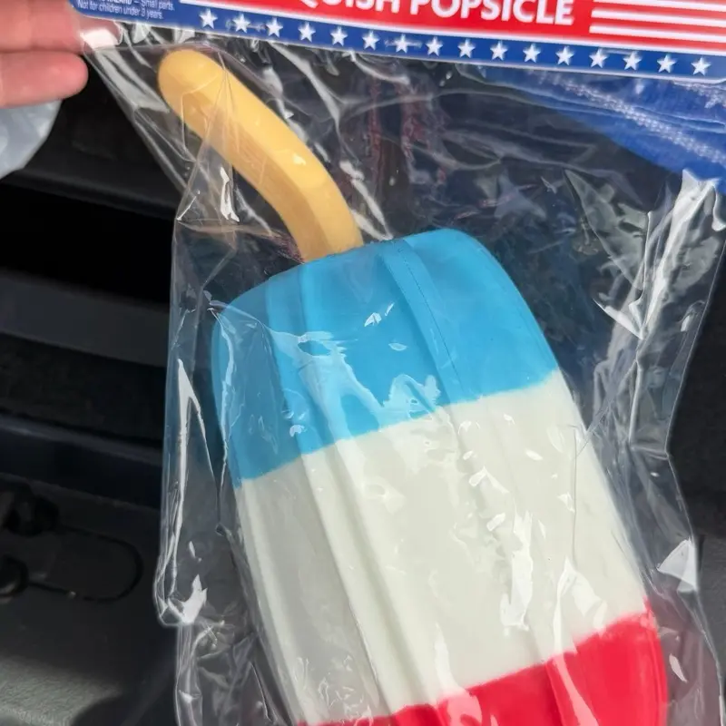 Sunny Days Bomb Pop Textured Relaxing food squishies soft squeezy