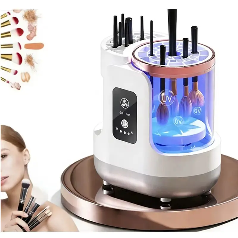 Electric 3 IN 1 Makeup Brush Cleaneing Machine Makeup Brush Dryer Portable Automatic USB Cosmetic Brushes Cleaner Tool Cleansing Makeup Brush Cleaning