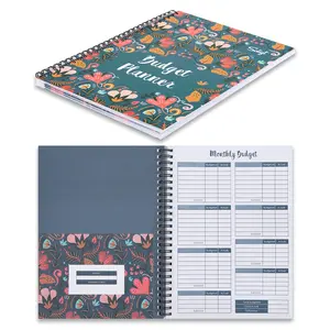 Soligt Monthly Budget Planner Book (Undated) with 12 Pockets for Income, Debt, Saving, Expense and Bill Tracker Organizer, Spiral Design gsm thick Paper Stationery, Efficient Finance Organizer Notebook mothersdaygift