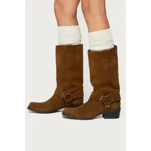 Knee High Scrunch Socks