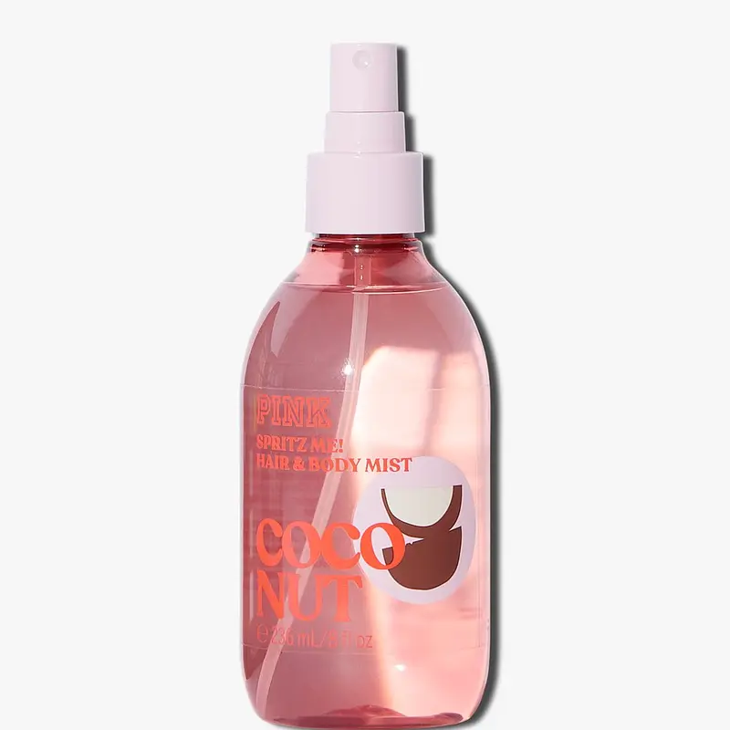 PINK Hair & Body Mist, Perfume Spray for Women