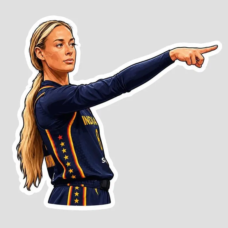 Sophie Cunningham Finger Pointing Vinyl Sticker