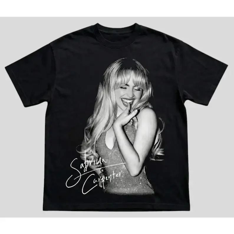 Vintage Graphic Sabrina T-Shirt,Carpenter Shirt, Short N Sweet Tour Merch, Concert Fans, House Tour Shirt,Y2k Style Clothing Unisex For Men & Women