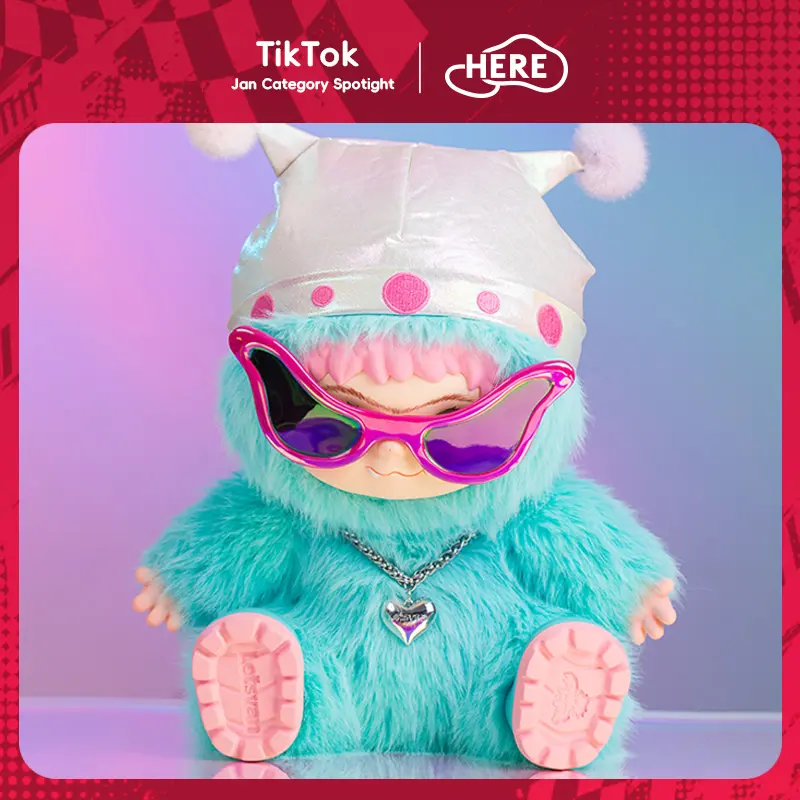 WAKUKU Fuzzy Trendy Fun Party Plus SUPER FUTURE plush toy WAKUKU Fuzzy Trendy Fun Party Plus SUPER FUTURE plush toy
