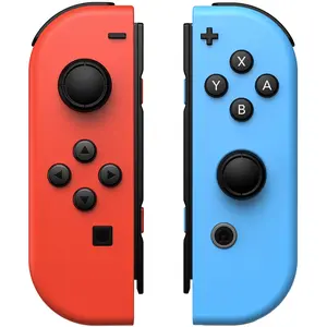 Garyki Wireless Switch Controller for Switch/Lite/OLED, Dual Vibration & Motion Control - Red & Blue