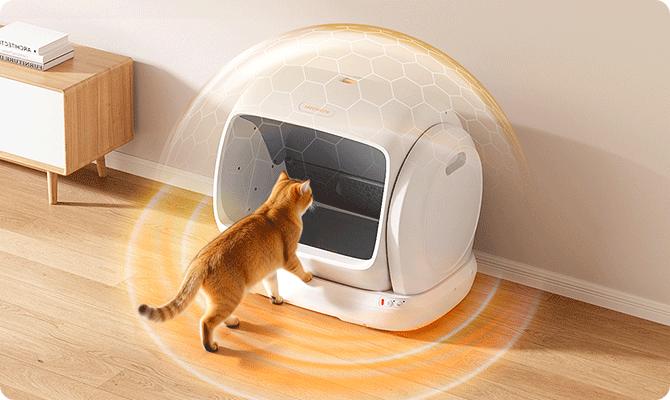 Meowant SC09 Smart Automatic Large Self-Cleaning Cat Litter Box, 106L  Extra-Large Space, APP Control, Odor Removal, Anti-Pinch Design, Easy  Installation for Multiple Cats, Smart Litter Box, Automatic Litter Box -  TikTok Shop