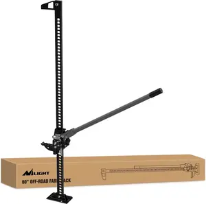 Nilight Farm Jack, 60 inch Utility High Lift Ratcheting Off Road Jack for Truck/SUV/ATV/CAR, 7000 lbs/3 Ton Capacity, Automotive Maintenance Tools