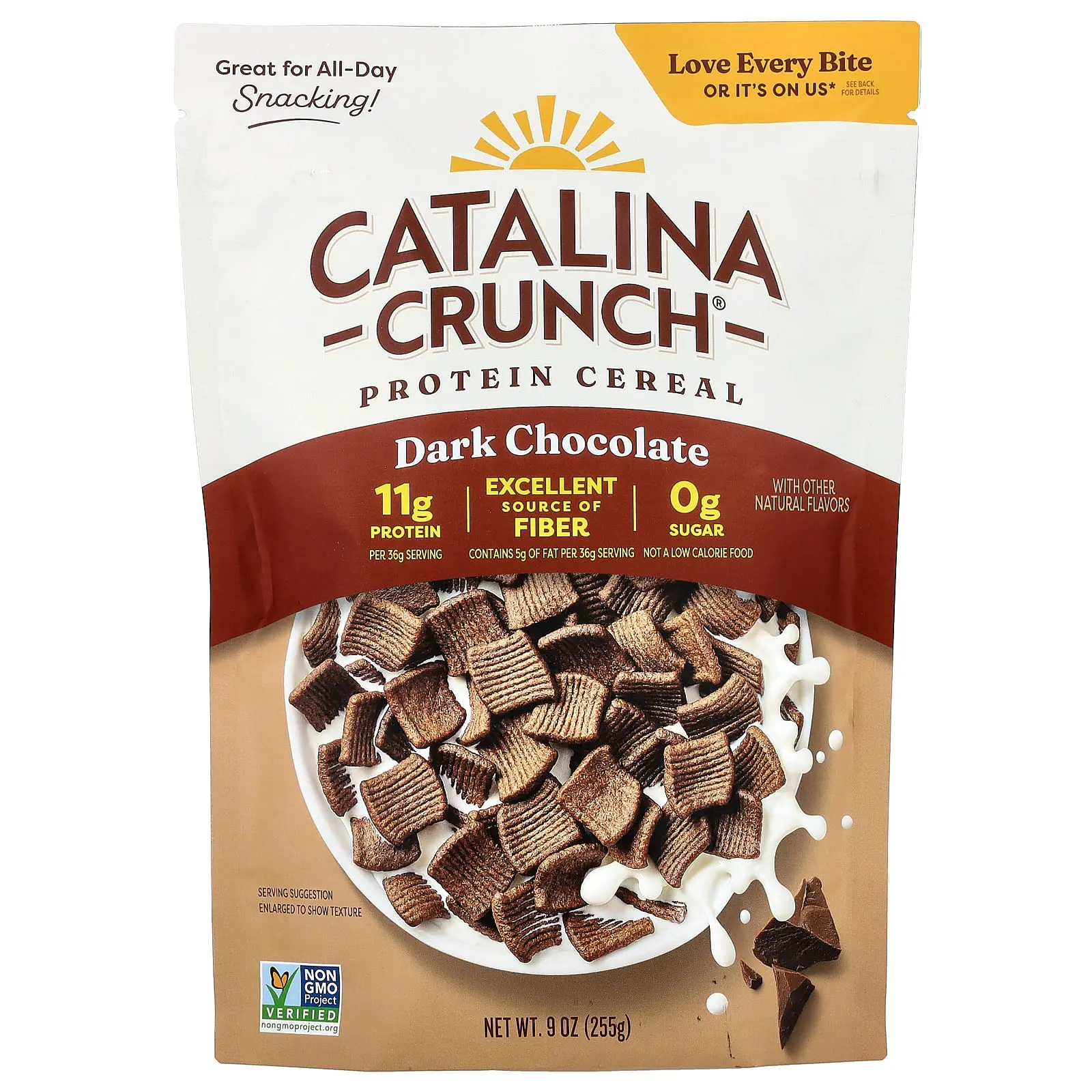 Catalina Crunch Protein Cereal, Dark Chocolate, 9 oz (255 g) Catalina Crunch Protein Cereal, Dark Chocolate, 9 oz (255 g)