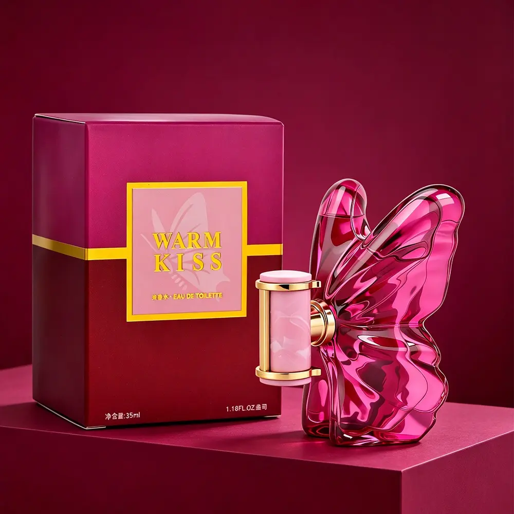 Flame Dance Perfume, Eau De Toilette, 35ML, Floral Fruit Scent, Floral Fruity Scents, Attractive Butterfly Design, Long-Lasting Fragrance, Perfect for Daily Use, Everyday Perfume