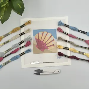 Scallop on the Beach Needlepoint kit