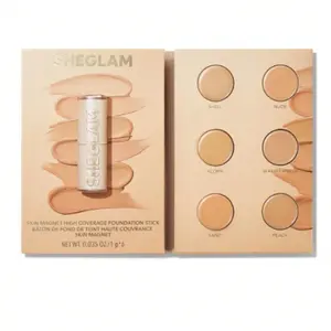 SHEGLAM Skin Magnet High Coverage Foundation Stick-Deep
