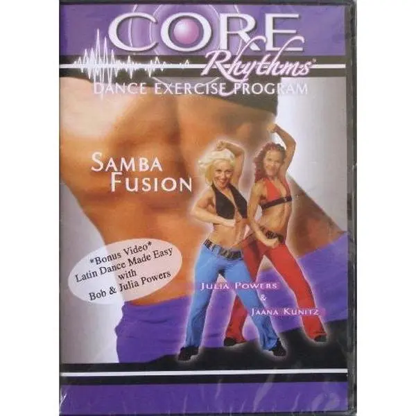USED Book - Core Rhythms Dance Exercise Program: Samba Fusion (DVD) - english