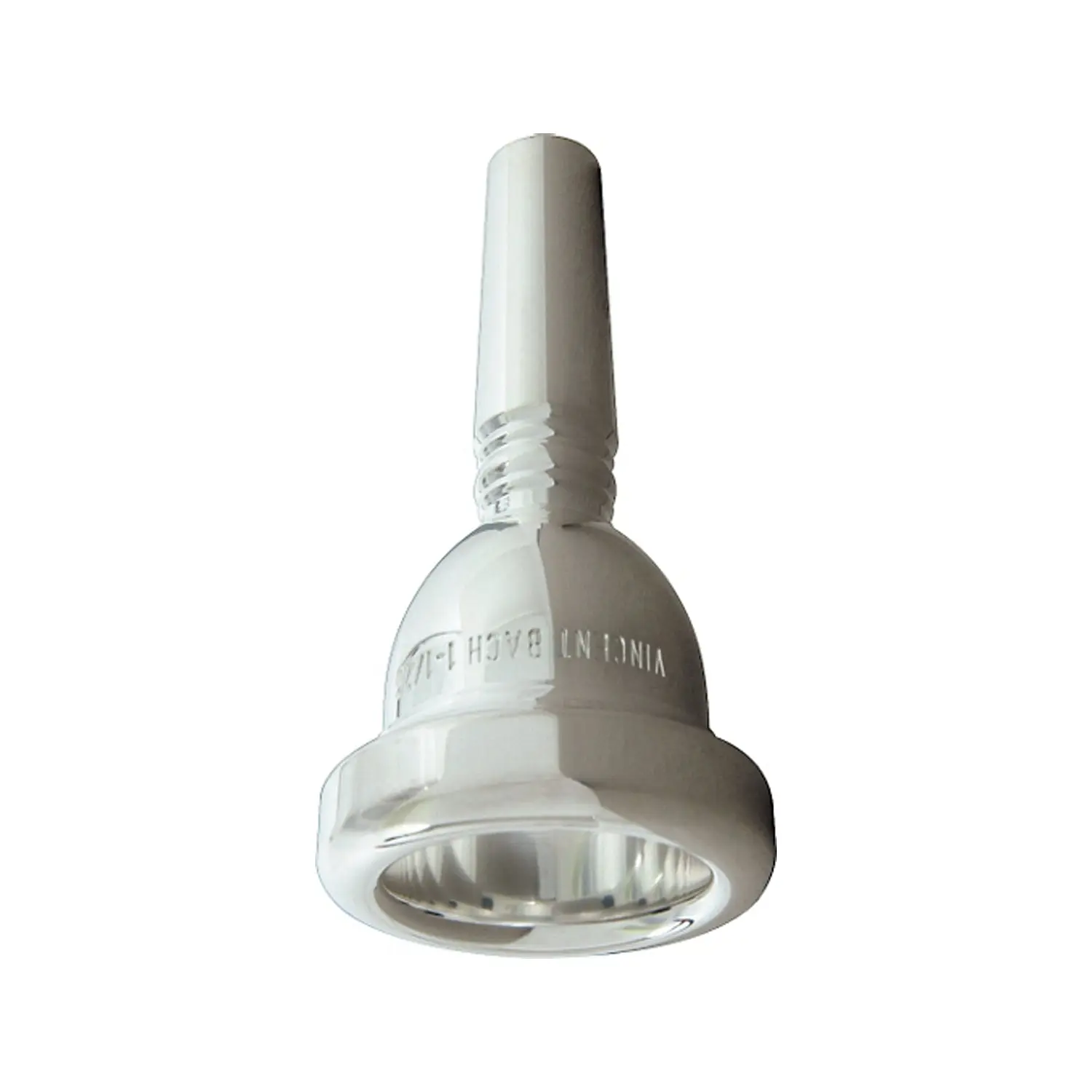 Bach Standard Silver Plated Trombone Mouthpiece Large Shank, 1.5G Bach Standard Silver Plated Trombone Mouthpiece Large Shank, 1.5G
