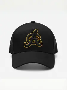 Black AGUILAS CIBAEÑAS Classic 5 Panel Mesh Back