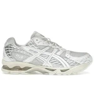 ASICS Men's Gel-Nimbus 10.1 White Pure Silver, from StockX