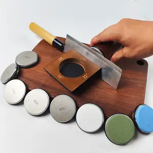 New Rolling Knife Sharpener Four-Sided Diamond Sharpening Stone Magnetic Angle Roller Kitchenware Kitchen Knives Sharpeners Cutting