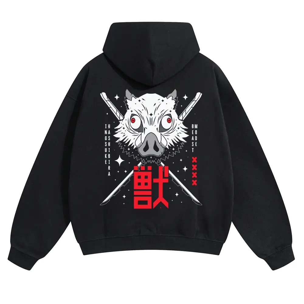 [Tiktok Shipping] Demon Slayer Unisex FallFreshness outfits men streetwear 80s 90s graphic tees cotton Anime funny Hoodies men gifts