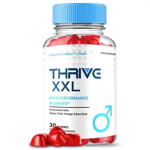 Thrive XXL Gummies, Max Strength Formula, ThriveXXL Natural Supplement (1 Pack)
