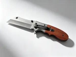 EDC convenient outdoor folding knife, suitable for barbecue, camping, hiking, home cooking, holiday gifts