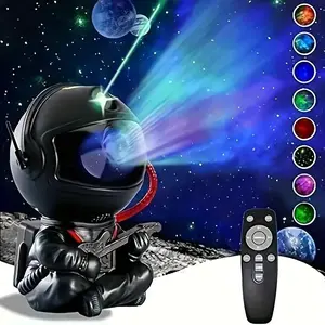 Astronaut Aurora Light Projector with Remote,360° Adjustable Star Projector Night Light for Home Bedroom Room Decor,Christmas,Birthday Gifts for Women