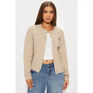 In Love With Fall Cardigan - Beige