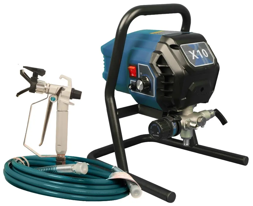 Garvee 2900PSI High Efficiency Electric Airless Paint Sprayer - 700W Handheld Stand Power Tool - 4 Spray Modes, Stepless Adjustable Control, 0.39GPM Output, Minimal Overspray - Professional for Indoor/Outdoor Use - DIY Kits Included, Power Tools