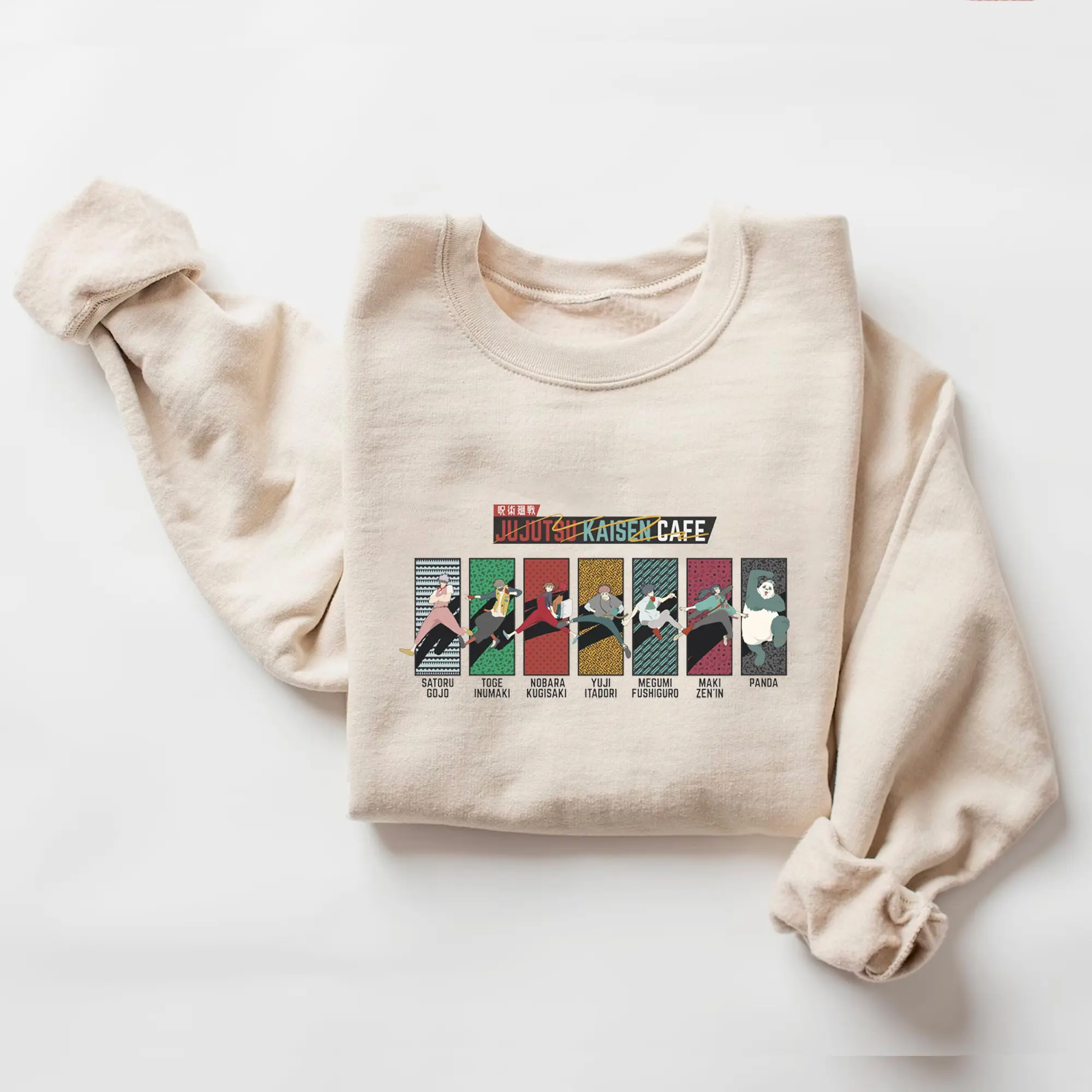 Jujutsu Kaisen Cafe Sweatshirt, Anime T-shirt Sweatshirt Hoodie