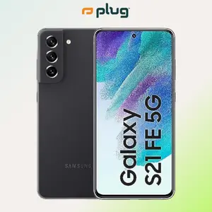 Refurbished Samsung Galaxy S21 FE 5G (Unlocked) - Good Condition with 1-Year Warranty by Plug